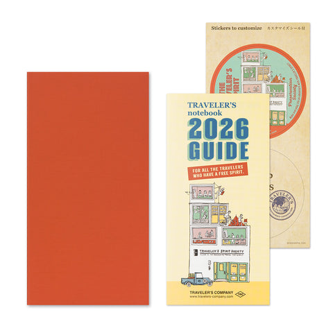 Agenda 2026 Mensual Traveler's Notebook Regular