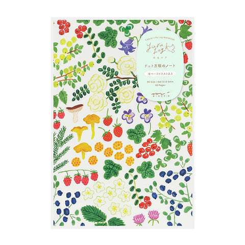 Libreta B6 Scandinavia - Páginas con dibujos y malla de puntos