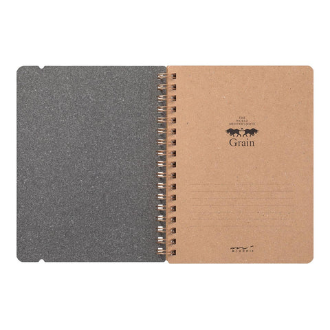 Cuaderno WM Ring Notebook Grain B6 - Rojo