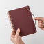 Cuaderno WM Ring Notebook Grain B6 - Rojo