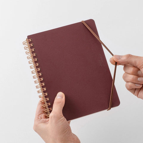 Cuaderno WM Ring Notebook Grain B6 - Rojo