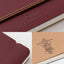 Cuaderno WM Ring Notebook Grain B6 - Rojo