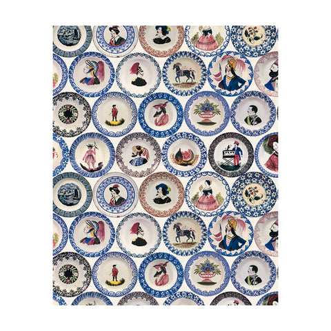 Papel regalo Platos antiguos - 50x70cm