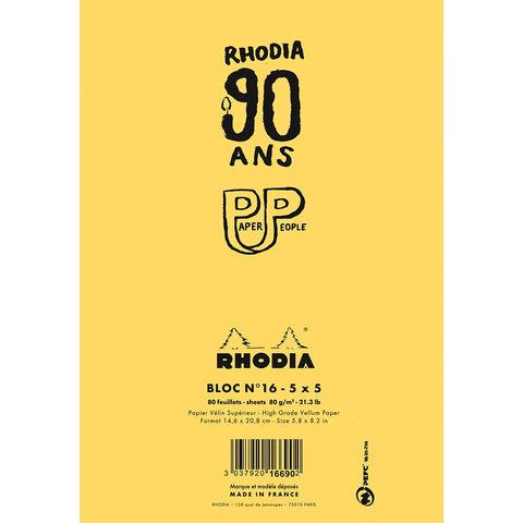 Bloc Rhodia 90 aniversario - Nº 16 - A5