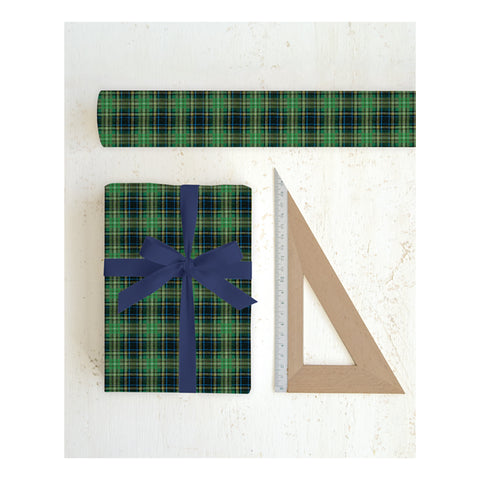 Papel regalo Escocés verde - 100x70cm