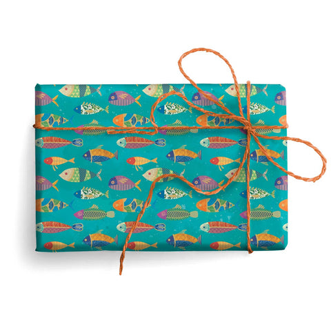 Papel regalo Peces 100x70cm