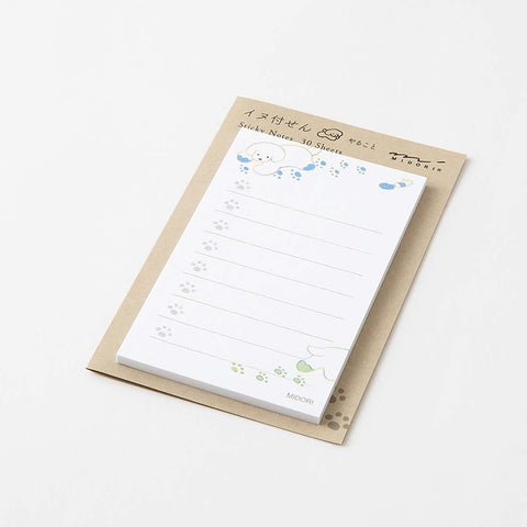 Notas adhesivas Perro - Blanco