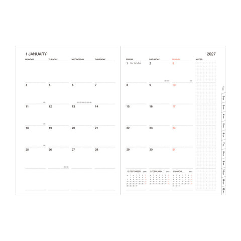 Agenda Mark's A5 - Recambio 2027