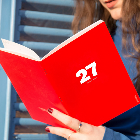 Agenda mensual 2027 Tamaño A5 Slim - Octagon Design