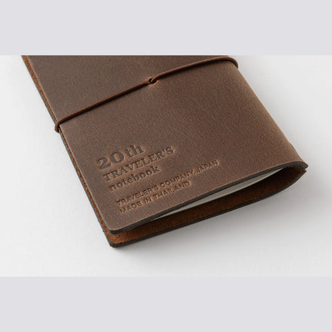 Traveler's Notebook Card Size Marrón - Set 20 aniversario