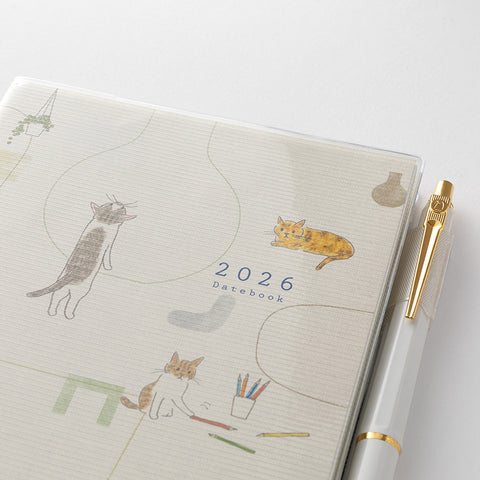 Agenda 2026 Gatos B6 - Midori