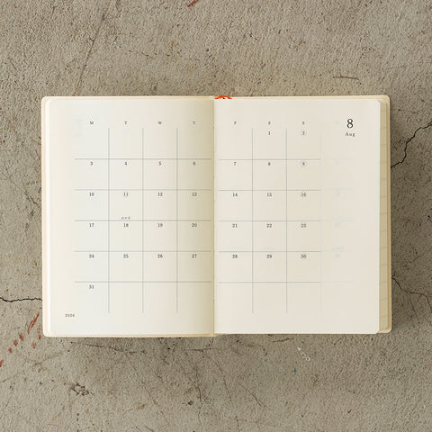 Planificador MD Notebook Diary A6 1Day 1Page 2026