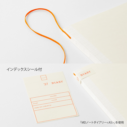Planificador MD Notebook Diary A6 2027