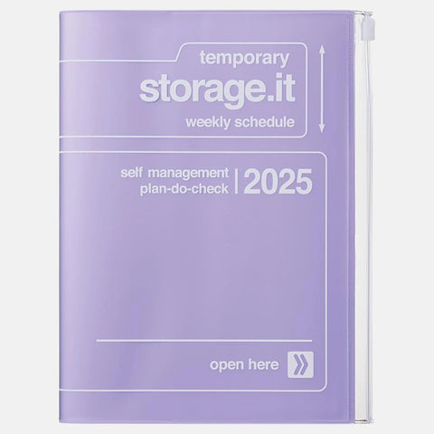 Agenda semanal Mark's 2025 - storage it