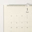 Calendario de pared 2026 Midori MD Paper