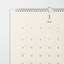 Calendario de pared 2027 con lápiz - Midori MD