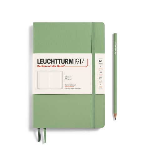 Leuchtturm1917 Libreta A5 Tapa blanda Sage
