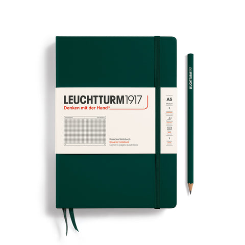 Leuchtturm1917 Libreta A5 Tapa dura Forest Green