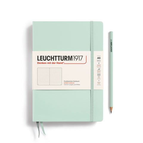 Leuchtturm1917 Libreta A5 Tapa dura Mint Green