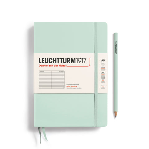 Leuchtturm1917 Libreta A5 Tapa dura Mint Green