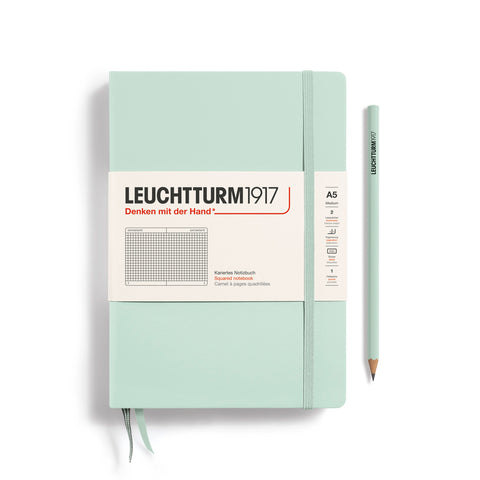 Leuchtturm1917 Libreta A5 Tapa dura Mint Green