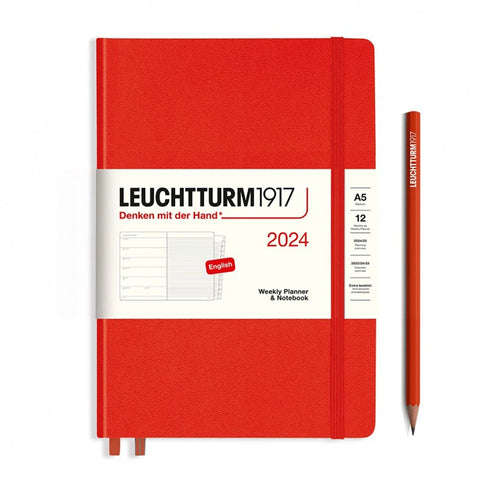 Leuchtturm1917 - Agenda 2024 A5 SV y notas TD
