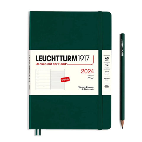 Leuchtturm1917 - Agenda 2024 A5 SV y notas TD