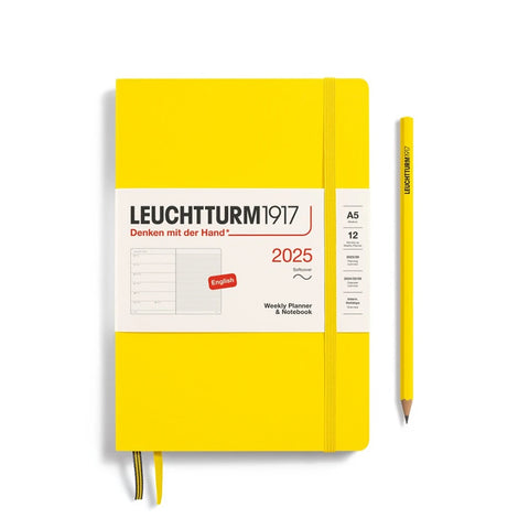 Leuchtturm1917 - Agenda 2025 A5 SV y notas Tapa Blanda