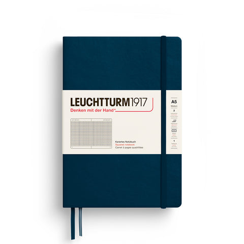 Leuchtturm1917 Libreta A5 Tapa dura Deep Sea