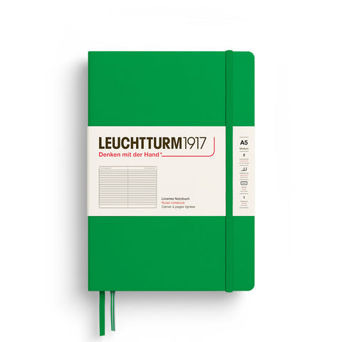 Leuchtturm1917 Libreta A5 Tapa dura Spring Leaf