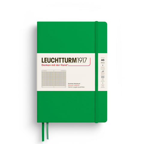 Leuchtturm1917 Libreta A5 Tapa dura Spring Leaf