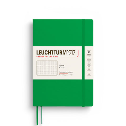 Leuchtturm1917 Libreta A5 Tapa blanda Spring Leaf