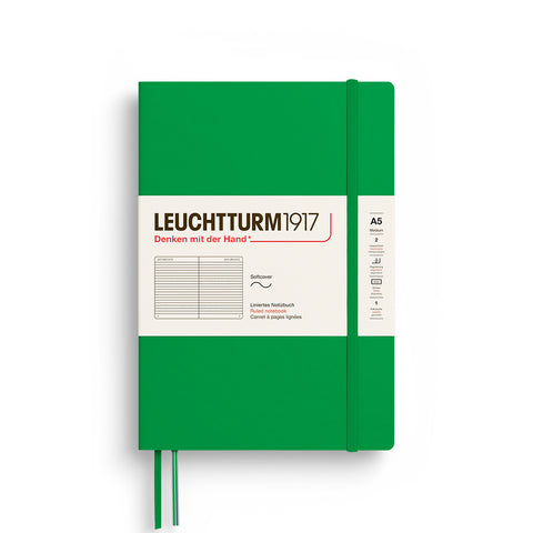 Leuchtturm1917 Libreta A5 Tapa blanda Spring Leaf