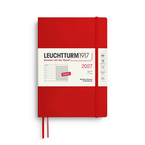Agenda 2027 A5 SV y notas | Rayado | Leuchtturm1917