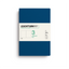 Jottbook Pur - Set de 3 - A5 Indigo