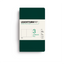 Jottbook Pur - Set de 3 - A6 Forest Green