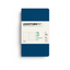 Jottbook Pur - Set de 3 - A6 Indigo
