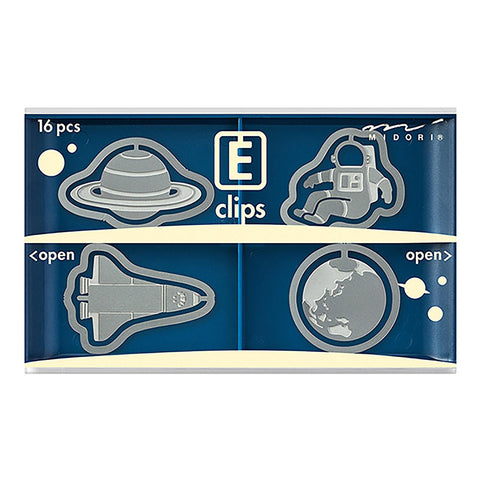 Clips metálicos - Espacio