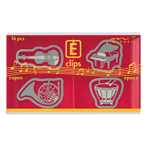 Clips metálicos - Instrumentos musicales