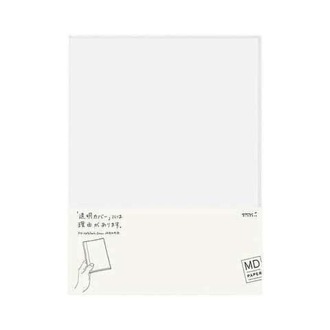Funda transparente - Cuaderno Midori A4