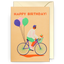 Tarjeta Felicitación Cumpleaños - Bicicleta