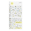 Stickers 2738 Lined Monster - Hoja de pegatinas