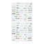 Stickers 2745 Text Emotion - Hoja de pegatinas