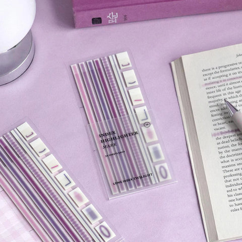 Subrayador y marcapáginas adhesivo Iconic - Twilight