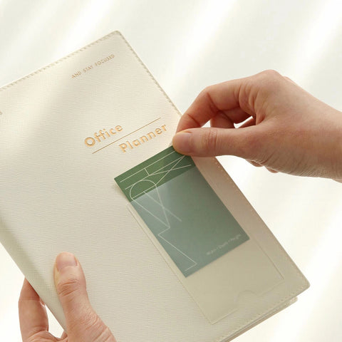 Agenda sin fechas Office Planner V.2 - Milk White