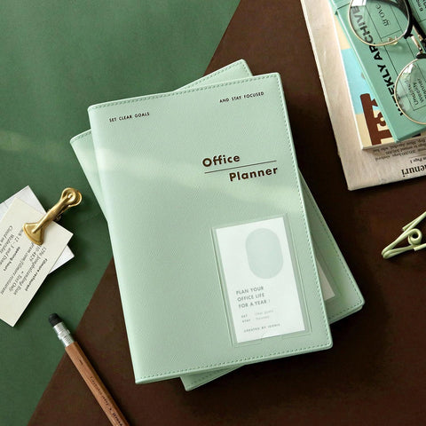 Agenda sin fechas Office Planner V.2 - Mint