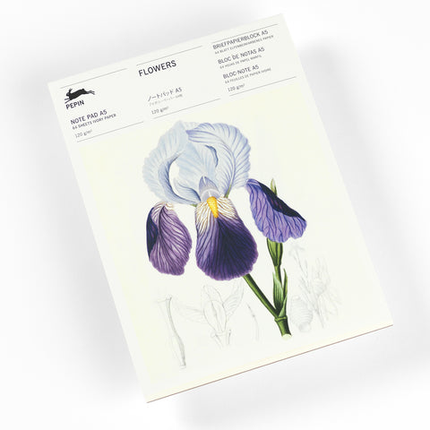 Bloc de notas A5 | Papel de carta - Flowers