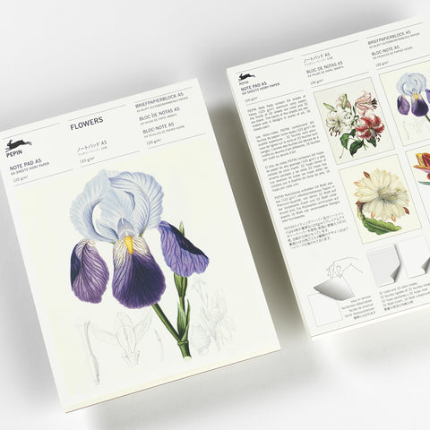 Bloc de notas A5 | Papel de carta - Flowers