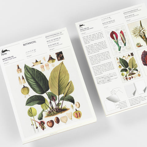 Bloc de notas A5 | Papel de carta - Botanical