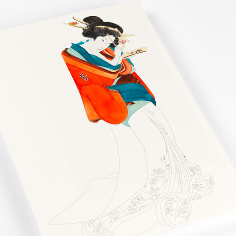 Libro para colorear - Japón